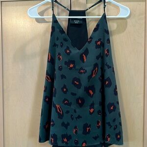Vici leopard tank top sz small